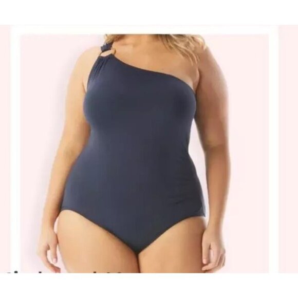 Michael-Michael Kors One-Piece Swimsuit sz 22 W - Picture 7 of 9